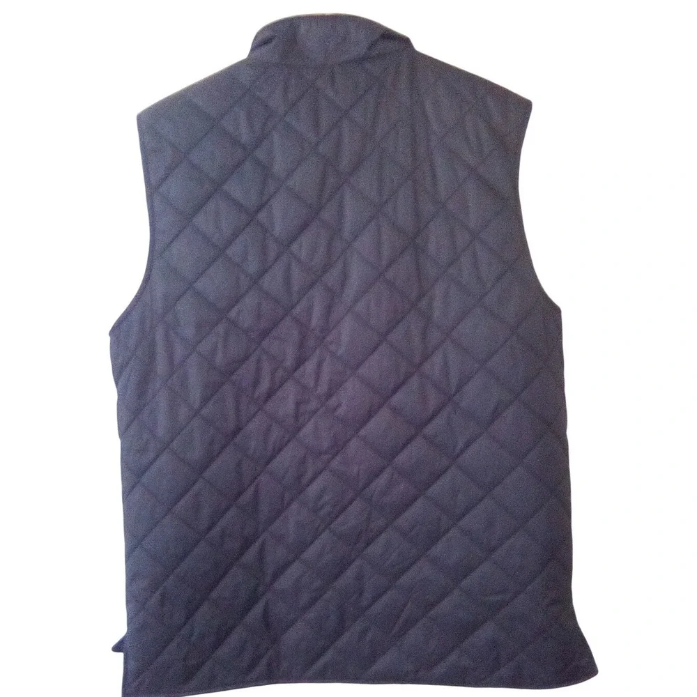 Weatherproof Vintage Mens Navy Blue US Coast Guard Quilted Puffer Vest Size M